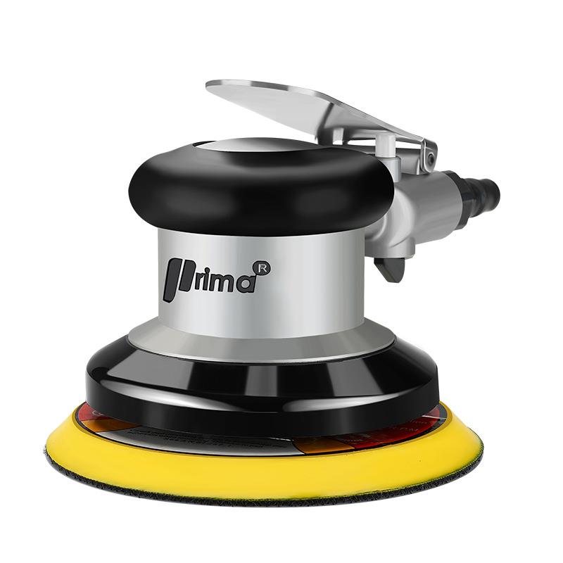 厂家直销普力马5寸气动抛光机工业级砂纸打磨机圆盘干磨头打蜡机