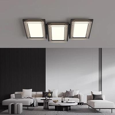 客厅吸顶灯2025年新款高档超亮琴键灯现代简约卧室全光谱中山灯具