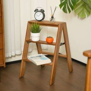 可折叠多功能梯凳家用登高板凳台阶踮脚凳便携式小梯子厨房高脚凳