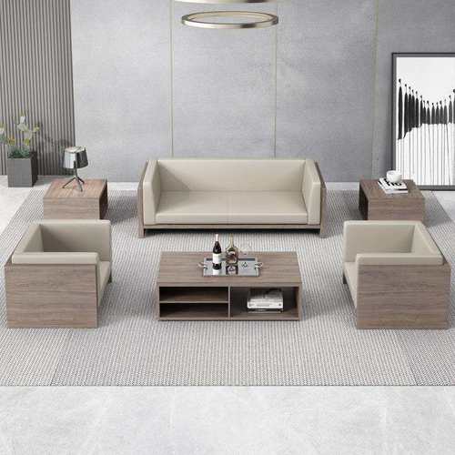 办公沙发厂家组合现代简约接待会客洽谈室大堂贵宾理财办公沙发
