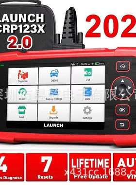 跨境 LAUNCH X-431 CReader Professional 123X CRP123X v2.0