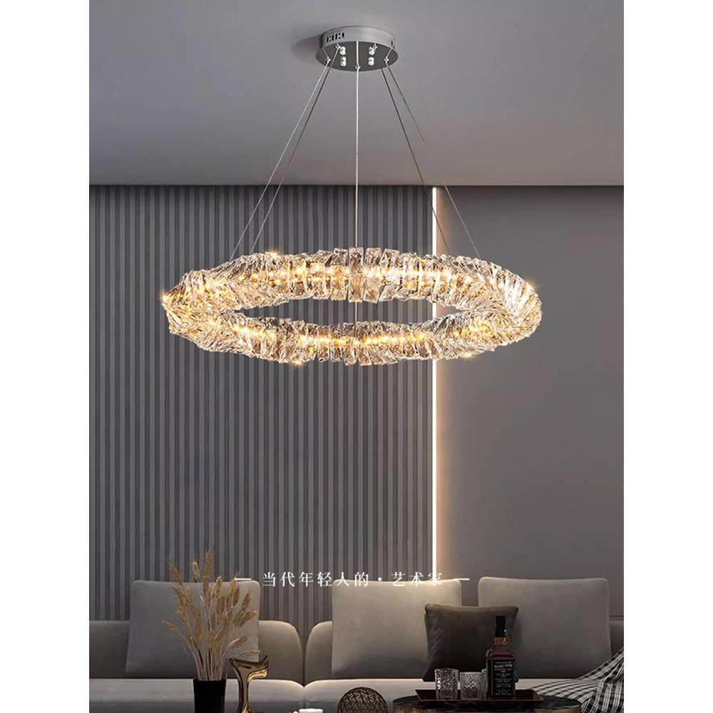 水晶吊灯轻奢客厅主灯后现代简约豪华大气家用意式餐厅卧室灯,电子元器件市场,集成电路（IC）,淘宝优惠券,粉丝福利购,淘宝优惠卷