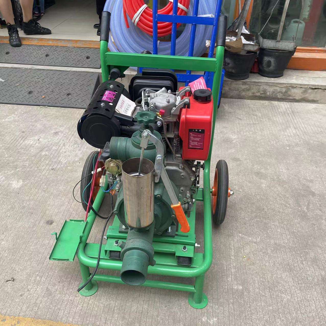 ZX系列卧式自吸污水泵 不锈钢管道卧式离心泵 双缸汽柴油机水泵