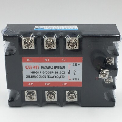 高品质CLION欣大5V控制三相正反转固态继电器HHG1F-3/005F-38 20Z
