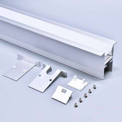 led光源铝槽地埋 led灯条铝槽 外壳配件led aluminum profile
