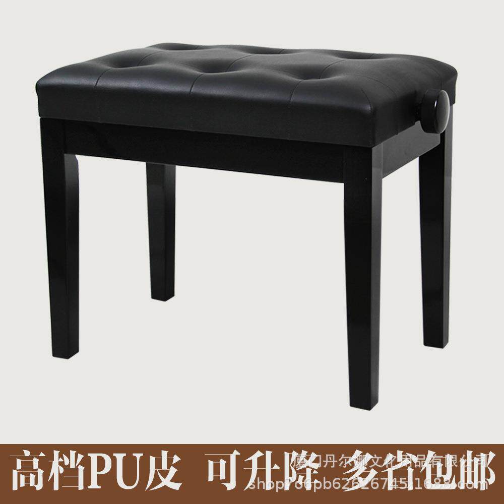 厂家钢琴凳钢琴琴凳升降琴凳实木源头工厂跨境杉木白色yamaha