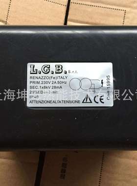 L.G.B 230V 2A 50Hz 1x8kV 28mA点火变压器