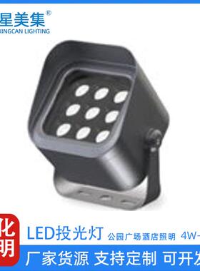 8W18W 32W 72W 户外LED大功率投光灯亮化园林射树灯公园雕塑景观