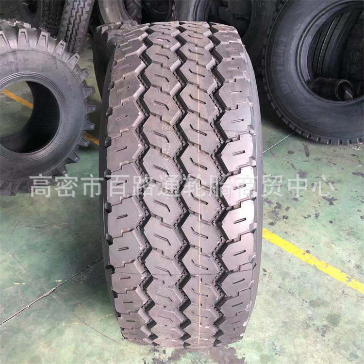 批发445/65R22.5油罐运输车全钢宽基AT557卡货拖挂车载重真空轮胎