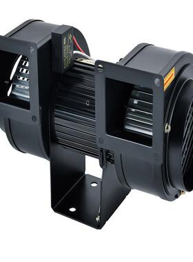塑料机械50W小功率双进双出鼓风机CY100M低噪音管道风机AC220V