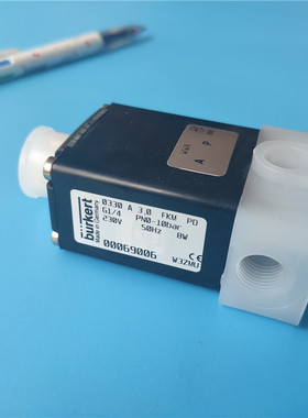 burkert电磁阀0330A 3.0 FKM PD G1/4 230VDC德国原装正品