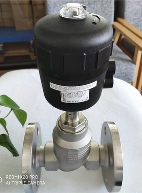 burkert宝德气动直座阀2012A DN32 法兰连接原装正品