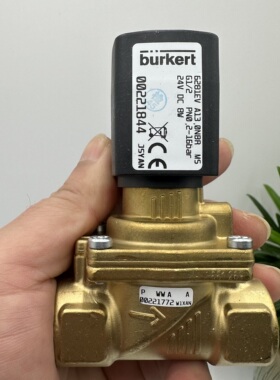 burkert电磁阀6281EV A 13.0 NBR MS G1/2 24VDC 00221844原装