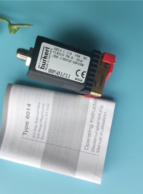 burkert宝德6014 C 2.0两位三通电磁阀00501211 24V 230V原装现货