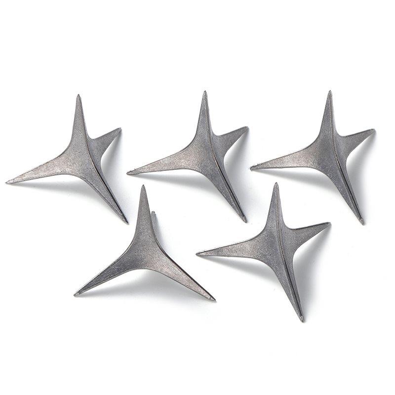 gls 铁蒺藜三角钉四角钉大头圆钉三角刺钉三爪修鞋钉子不倒钉防盗