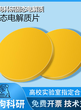 LLZTO钽掺杂锂镧锆氧固态电解质片Li6.5La3Zr1.5Ta0.5O12电池材料