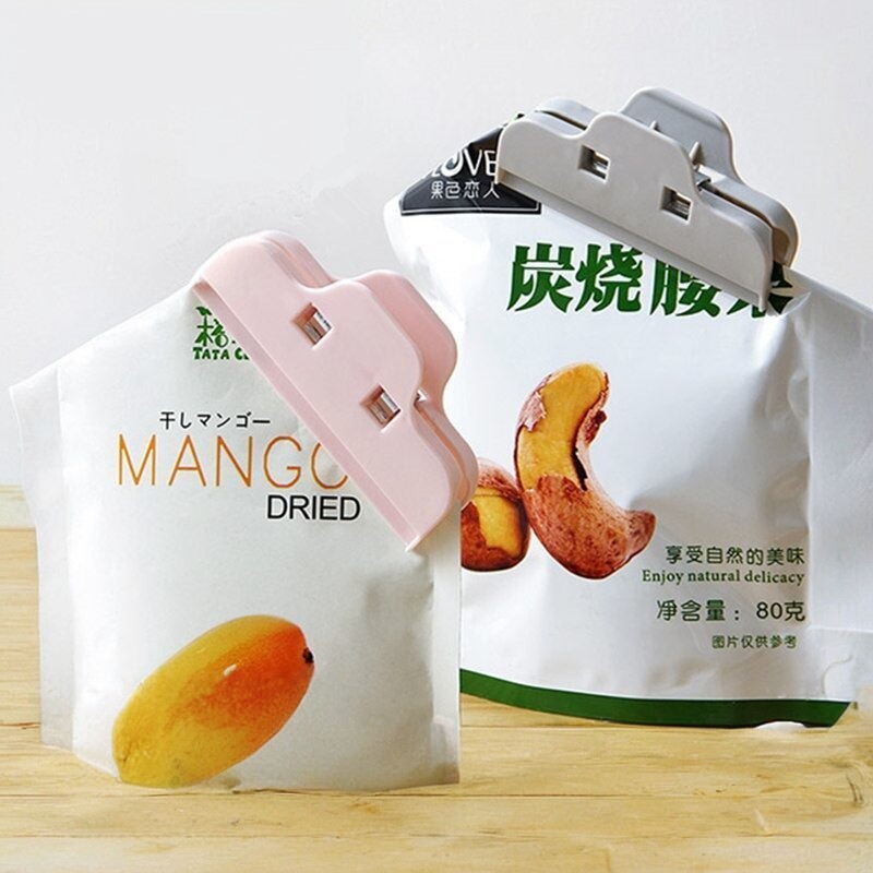 食品袋夹子封口夹零食密保鲜神器图片