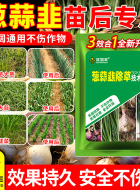兆如丰大葱洋葱大蒜韭菜田苗后除草专用禾阔双除不伤苗安全农药剂