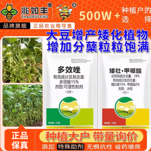 矮壮素甲哌鎓小麦大豆棉花红薯花生辣椒矮化植株控旺控梢矮壮素