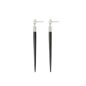 ACETO油醋汁·OUDE WAAG OLIO 合作系列 纯银牛角长尾耳坠