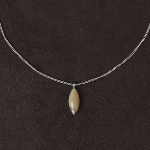 榛果项链 ACETO油醋汁·OUDE 合作系列 黑牛角白牛角 WAAG OLIO