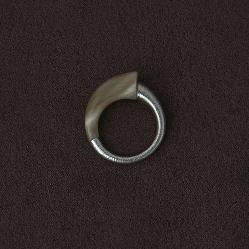 OLIO E ACETO油醋汁·OUDE WAAG 合作系列 智慧戒指 黑牛角白牛角