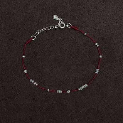 OLIO E ACETO油醋汁·珍珠瑞雪编织手链 新年限定 珍珠红绳 礼物