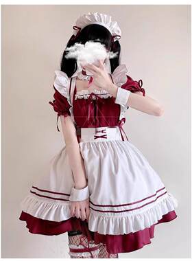 cosplay日系软妹女仆装连衣裙