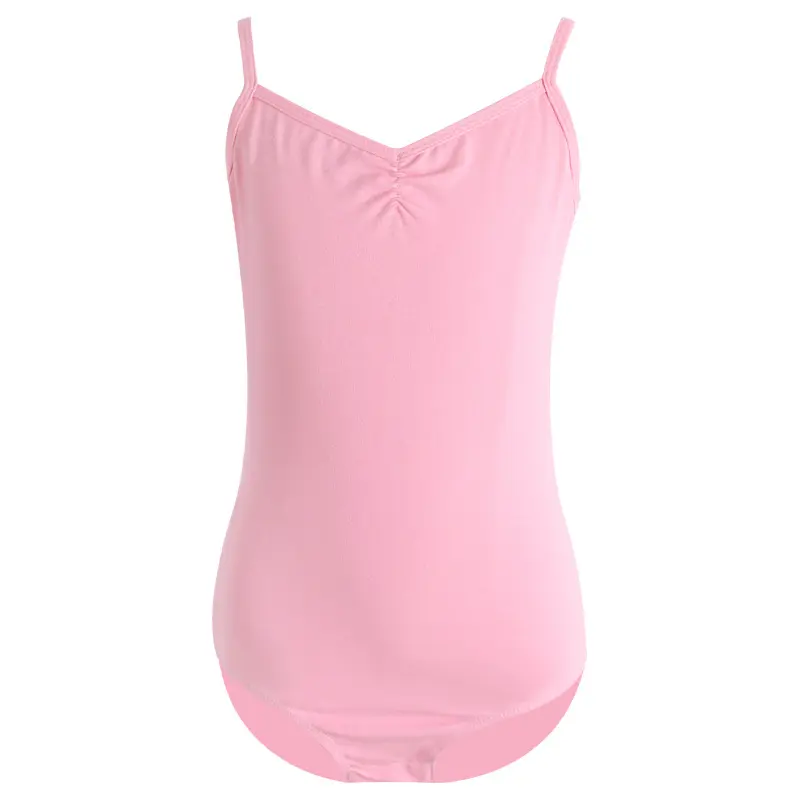 儿童舞蹈服吊带女童夏季练功服