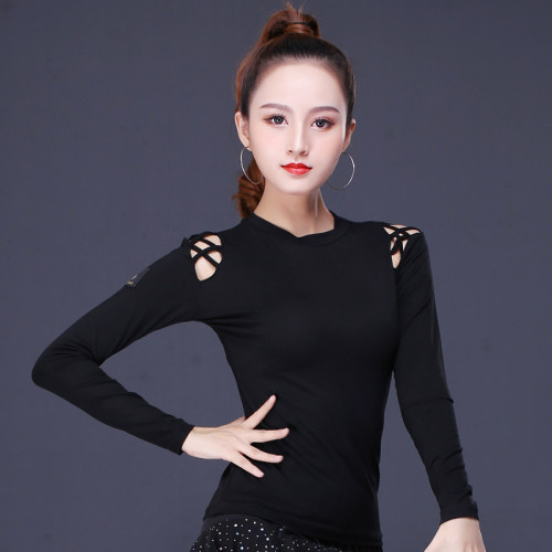拉丁舞服装新款成人女长
