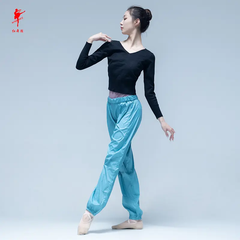 芭蕾舞热身裤女成人练功服宽松