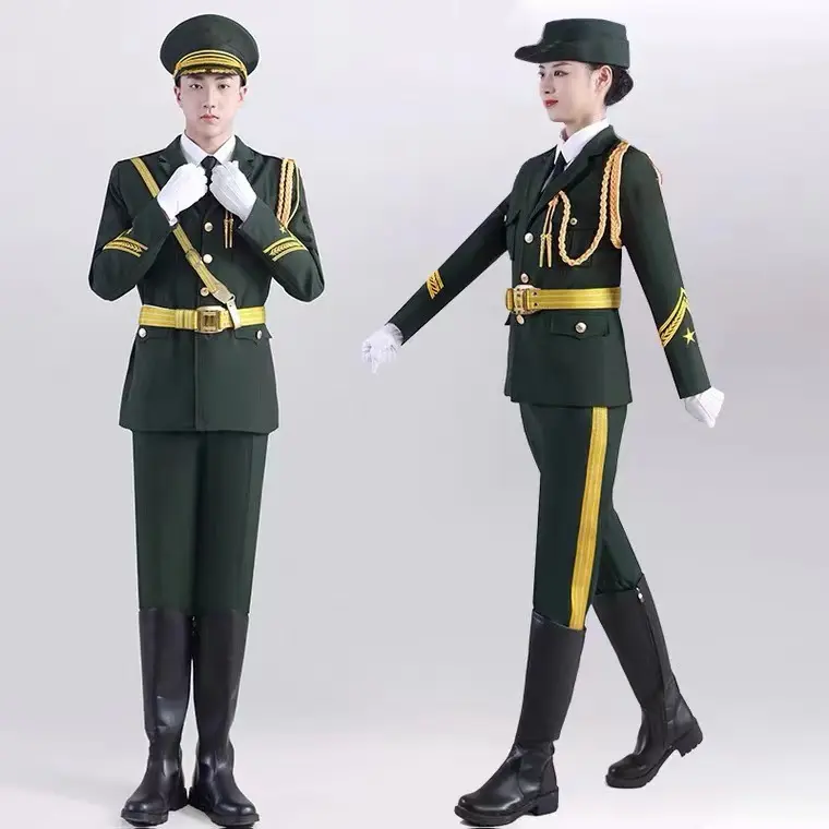 学生升旗手服装国旗班护卫队
