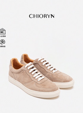 【意大利翻毛小羊皮】BC青润chioryn手工顶奢透气休闲板鞋男