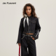 JAC 套装 FLEURANT2026春夏新品 LOGO织带饰边原色牛仔外套牛仔裤