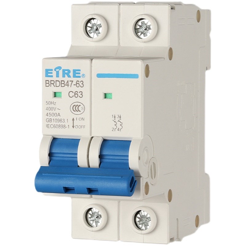 DZ47小型断路器空气开关1p空开2p家用3p4pK单相32a三相电闸63a短