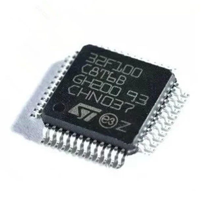 一只也可直拍STM32F100C8T6B 32F100C8T6B LQFP48全新进口原装