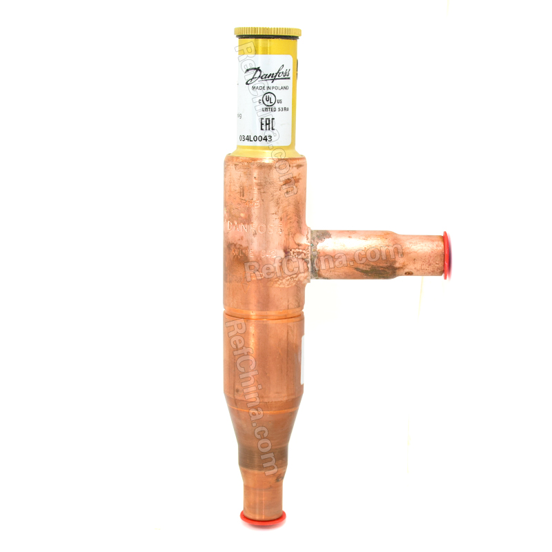 丹佛斯(Danfoss)曲轴箱压力调节器阀C门KVL12-034L0041 喇叭口