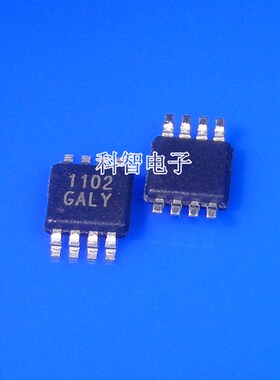 一只也可直拍AAT1102-M-T 丝印1102A 1102 MSOP8 液晶驱动芯片