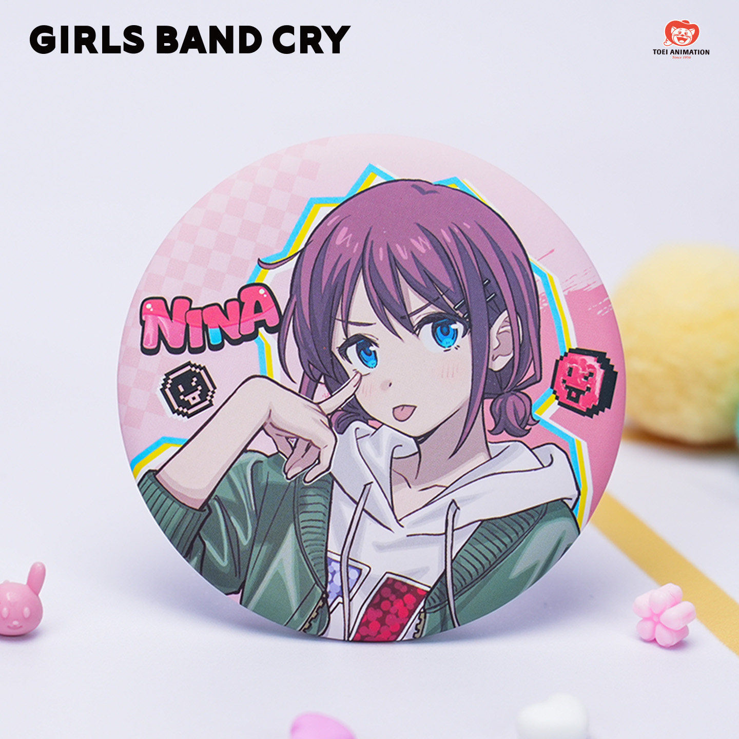 Joyouth正版 GILRS BAND CRY 俏皮私服吧唧立牌 nina东映周边徽章,模玩/动漫/周边/娃圈三坑/桌游,动漫徽章/立牌,淘宝优惠券,粉丝福利购,淘宝优惠卷