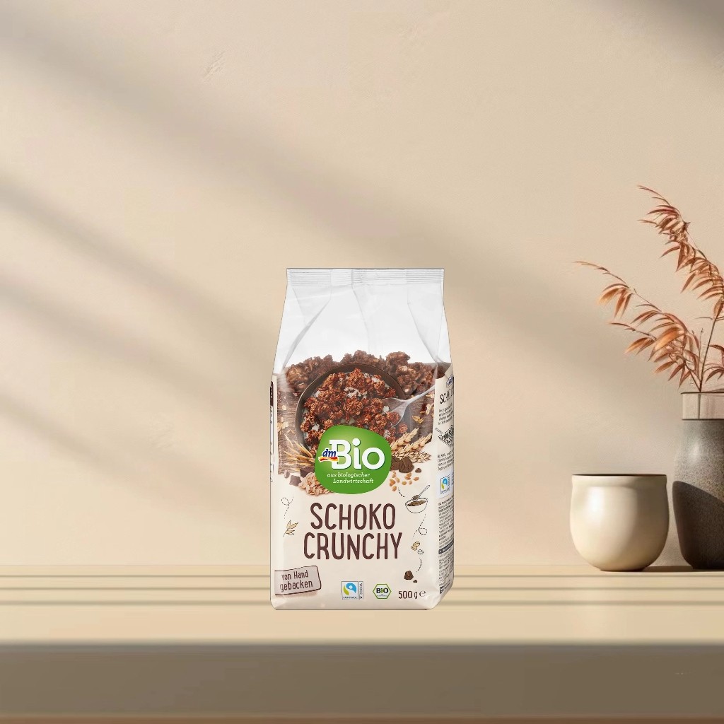 「全场满300包邮」德国发货dm bio有机巧克力燕麦脆500g