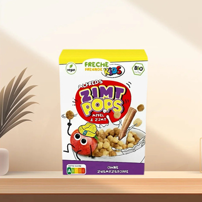 「300包邮」德国发货freche freunde3岁+有机苹果肉桂麦片275g