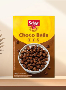 「全场满300包邮」德国发货Schar无麸质巧克力早餐燕麦球250g