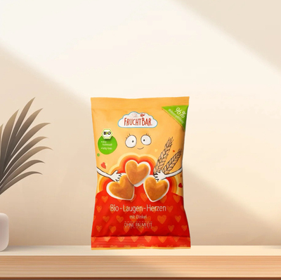 「全场300包邮」德国发货fruchtbar福乐蓓3岁+有机碱水饼干90g