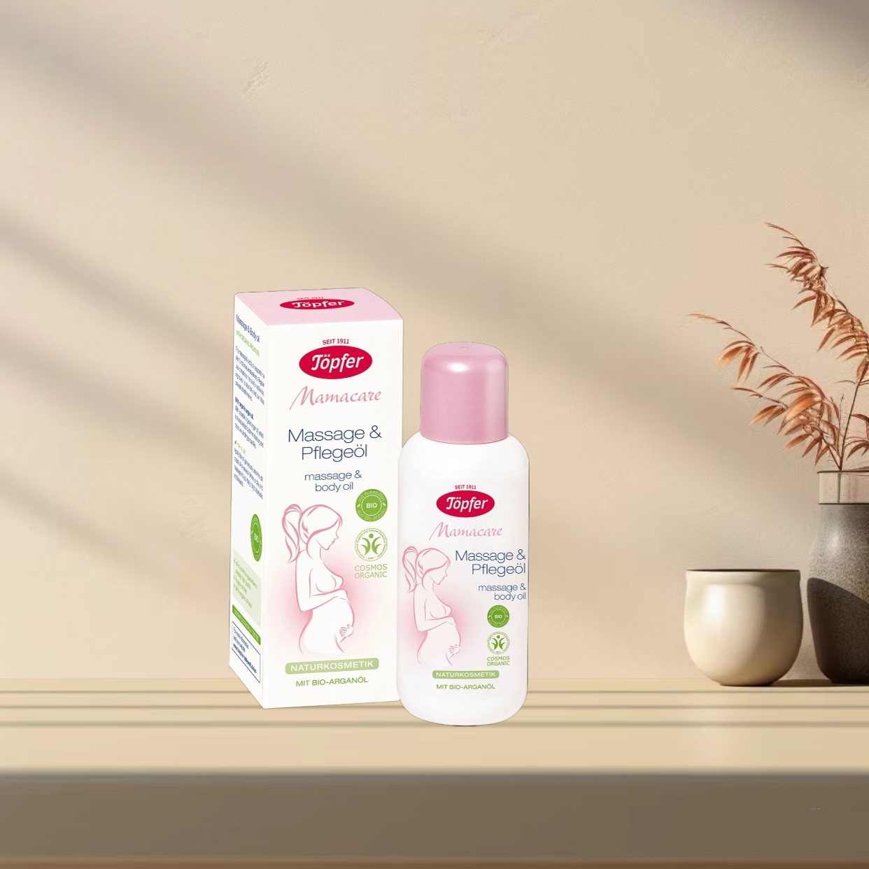 「一件包邮」德国发货topfer特福芬有机孕妇护理油100ml