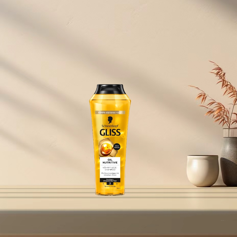 德国发货满300包邮Schwarzkopf施华蔻Gliss系列营养油洗发水250ml