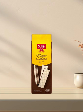 「全场满300包邮」德国发货Schar无麸质巧克力华夫脆125g
