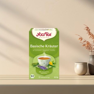 「满300包邮」德国发货Yogi Tea有机碱性平衡花草茶35.7g(17包)