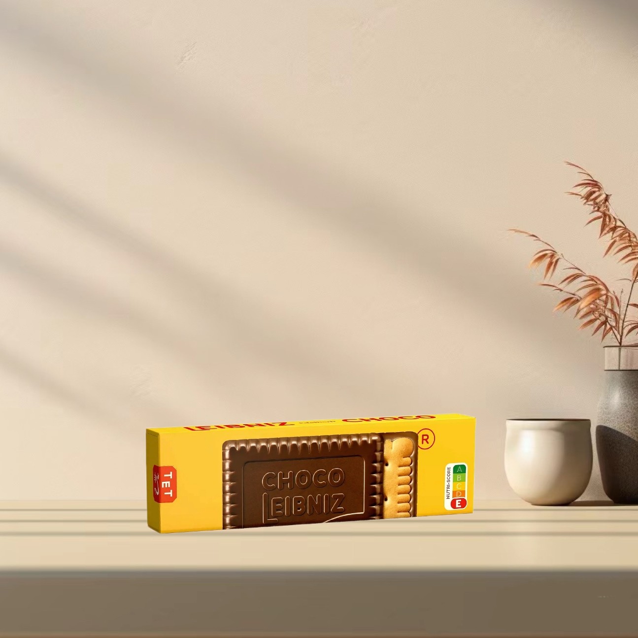 「全场满300包邮」德国发货Leibniz莱布尼茨黑巧克力黄油曲奇125g