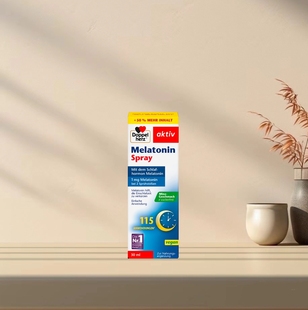 「全场满300包邮」德国发货Doppelherz双心褪黑素喷雾剂20ml