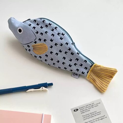 DonFish同款小鱼石斑鱼笔袋｜